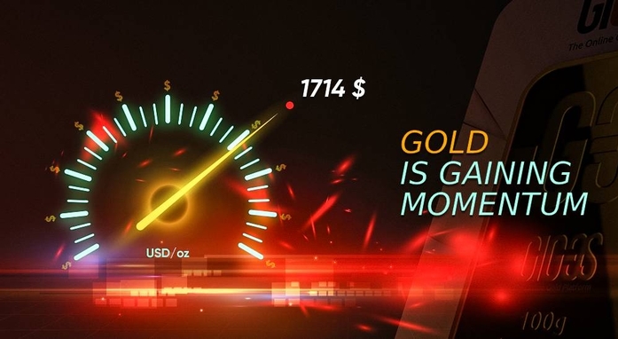 goudprijs wint aan kracht
